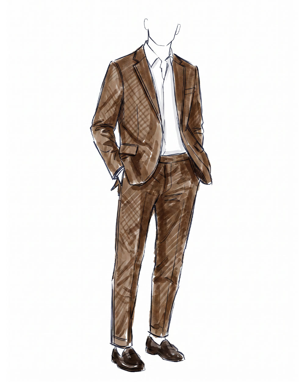 Barong/suit reference photo